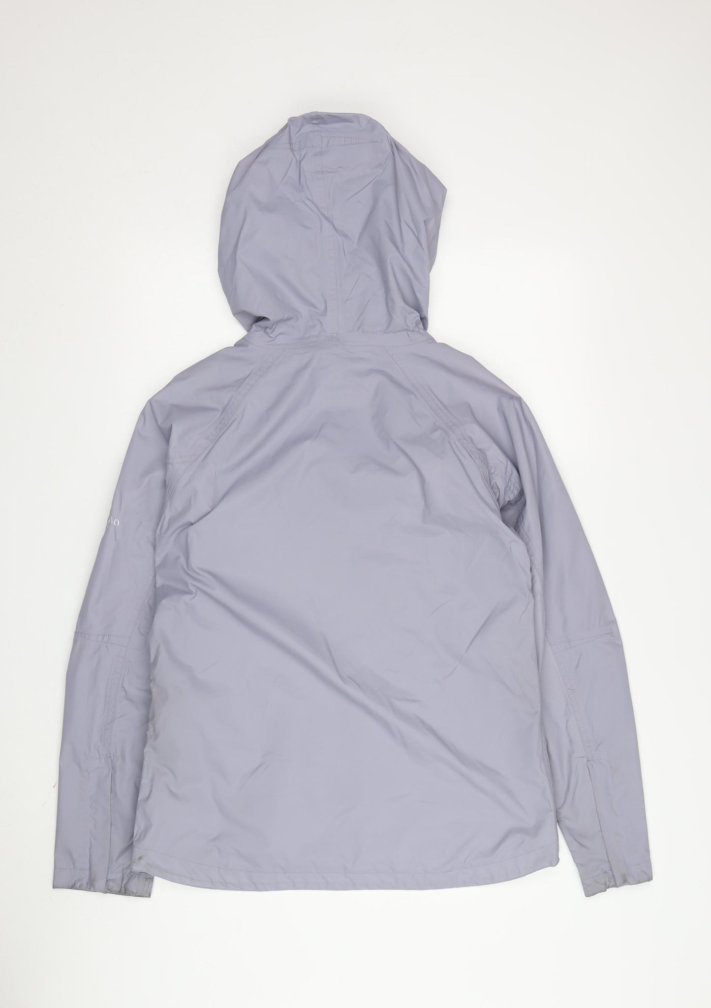 Regatta Women's Grey Hooded Rain Coat Size 10