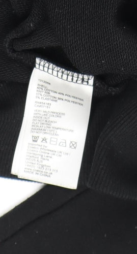 DKNY Women's Black Pullover Sweatshirt M