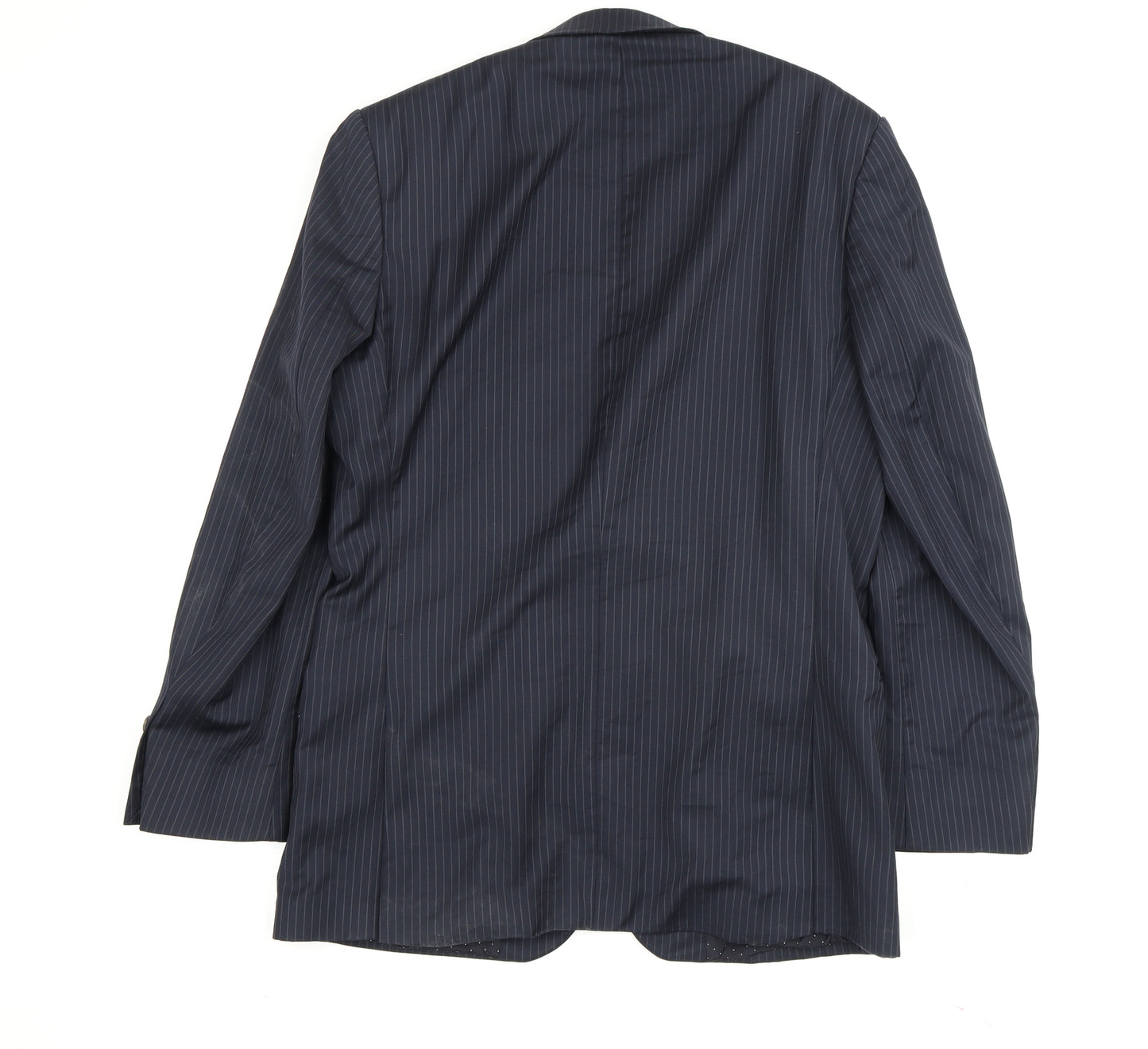 Jasper Conran Men's Blue Striped Suit Jacket 38R