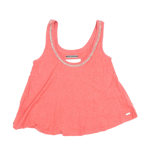 Superdry Women's Red Beaded Tank XS