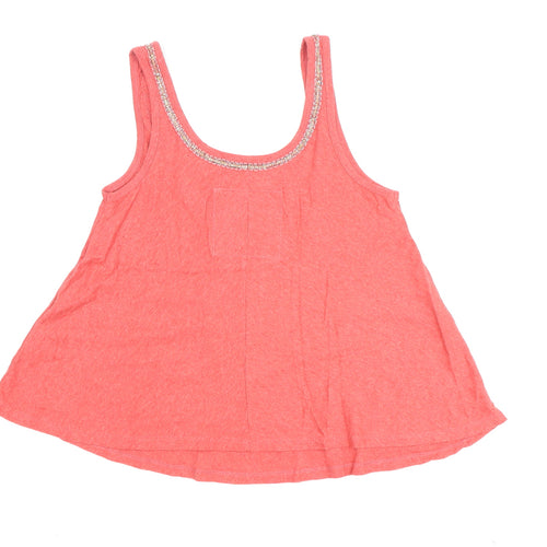 Superdry Women's Red Beaded Tank XS