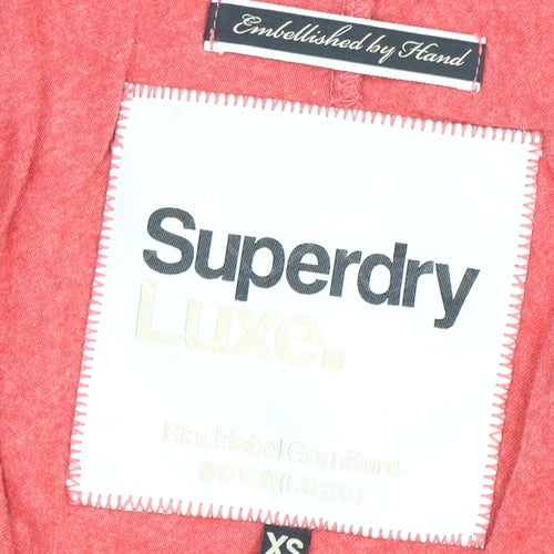 Superdry Women's Red Beaded Tank XS