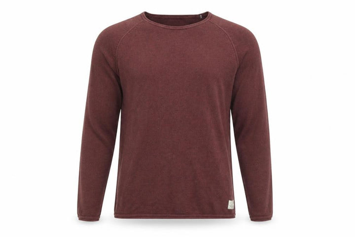 Jack & Jones Red Wool Men's S Pullover Jumper
