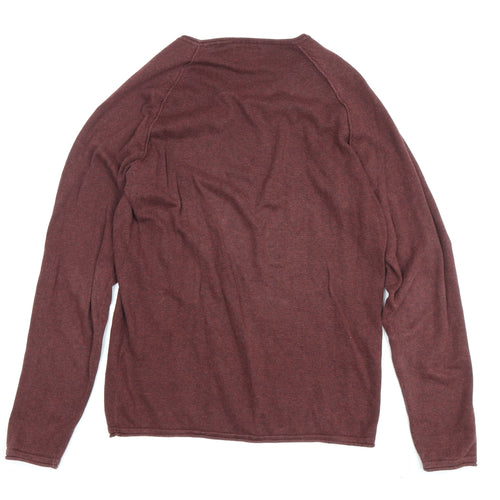 Jack & Jones Red Wool Men's S Pullover Jumper