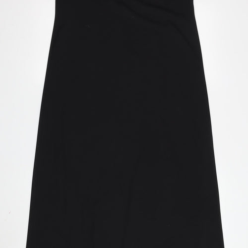 Windsmoor Women's Black Size 14 Sleeveless Slip Dress