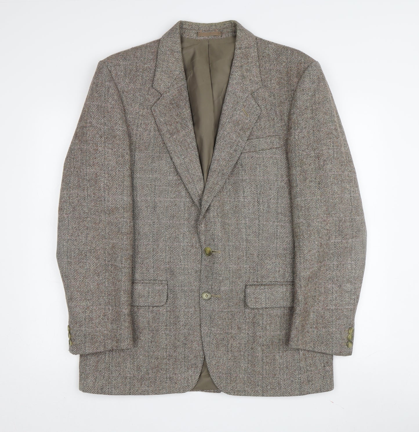 Centaur Men's Brown Tweed Blazer, Size 40 Regular