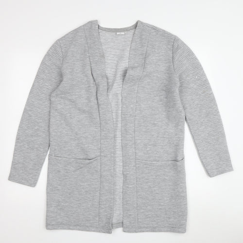 Jacqueline de Yong Women's Grey Cardigan - Size S, Cotton