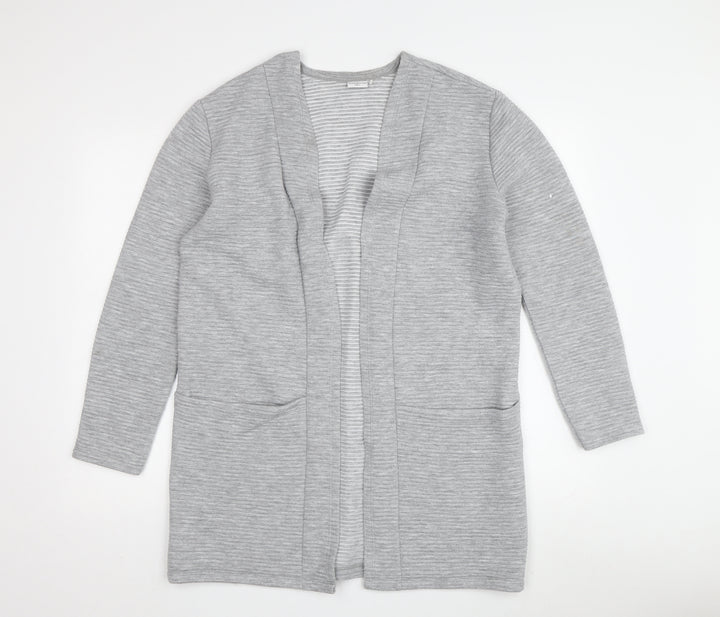 Jacqueline de Yong Women's Grey Cardigan - Size S, Cotton