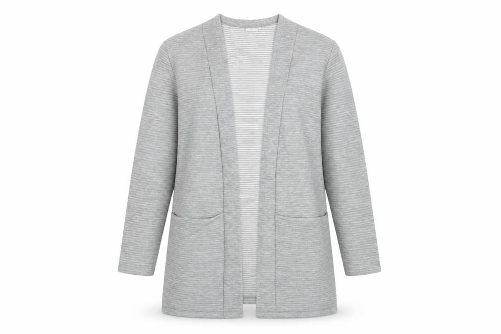 Jacqueline de Yong Women's Grey Cardigan - Size S, Cotton