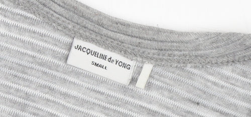Jacqueline de Yong Women's Grey Cardigan - Size S, Cotton