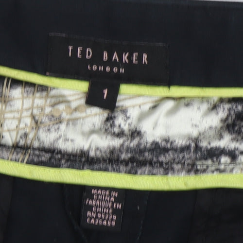 Ted Baker Women's Black Dress Pants - XS Slim Fit