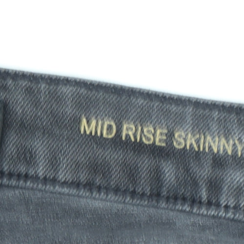 Massimo Dutti Women’s Grey Skinny Jeans Size 14