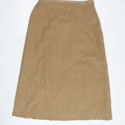 Windsmoor Women's Beige Midi Pencil Skirt Size 14
