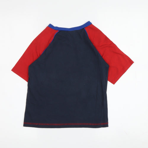 Marvel Boys Blue Red Spider-Man T-Shirt 7-8 Years