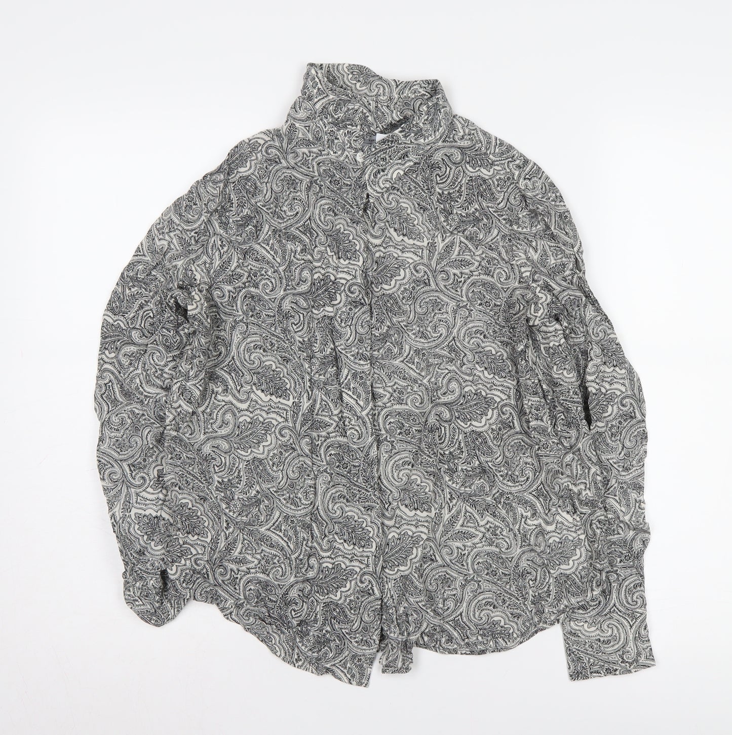 & Other Stories Women's Paisley Shirt - Size 8