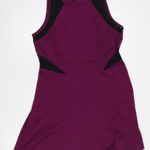 Marks and Spencer Women's Purple A-Line Dress Size 16