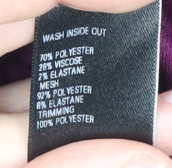 Marks and Spencer Women's Purple A-Line Dress Size 16
