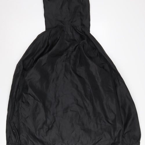 Outdoor Sportswear Men's Black Hooded Windbreaker M