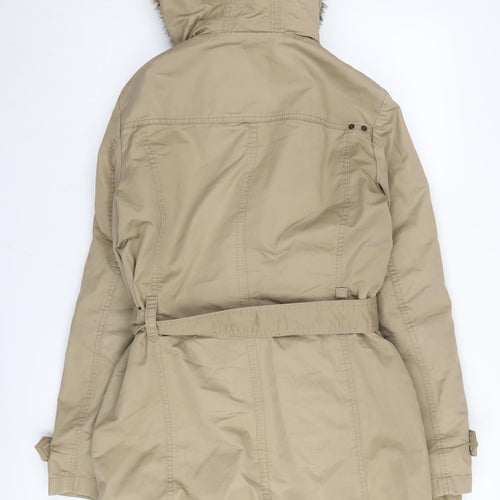 Esprit Women's Beige Parka Jacket, Size 10, Casual Wear