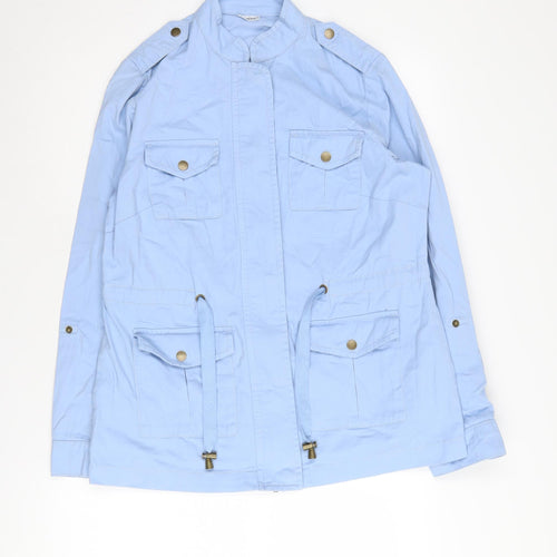 Damart Women's Blue Military Jacket Size 12