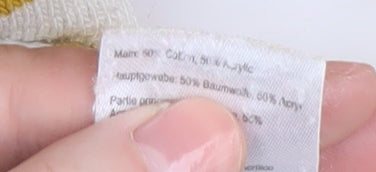 Joules Women's Yellow Striped Full Zip Jumper