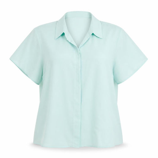 Front view of Berkatex Women's Multicoloured Blouse, size 14, Casual Style