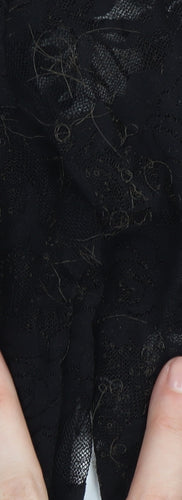 H&M Women's Black Lace Bodycon Dress Size 6