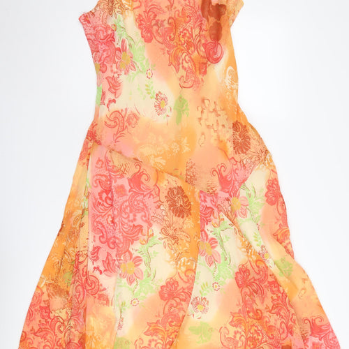 Marks & Spencer Womens Multicoloured Floral Slip Dress 16