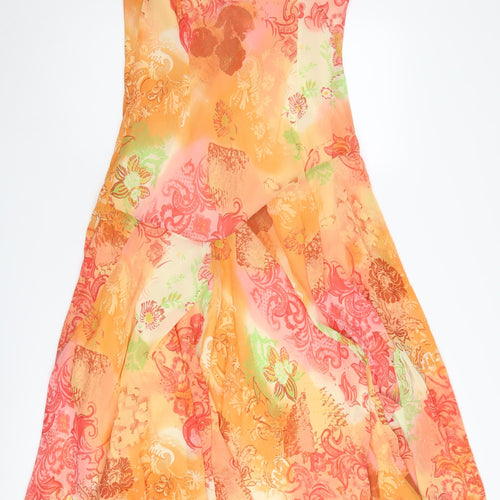 Marks & Spencer Womens Multicoloured Floral Slip Dress 16