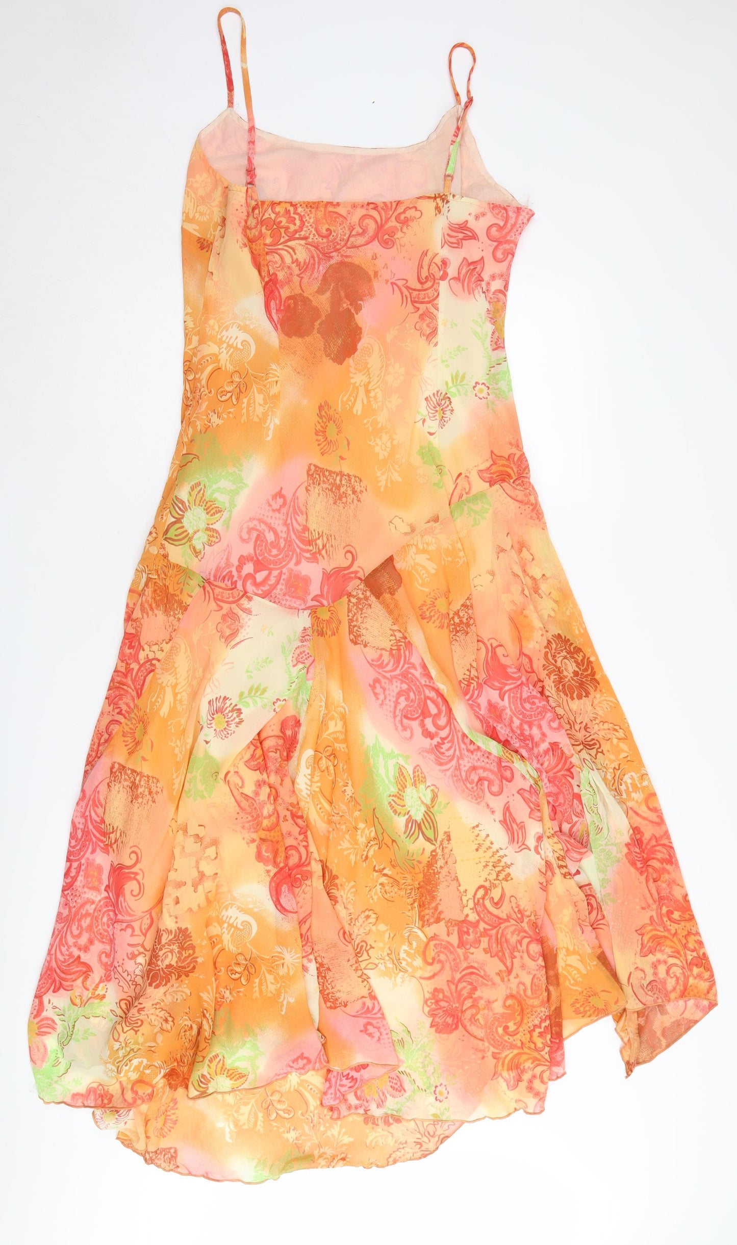 Marks & Spencer Womens Multicoloured Floral Slip Dress 16