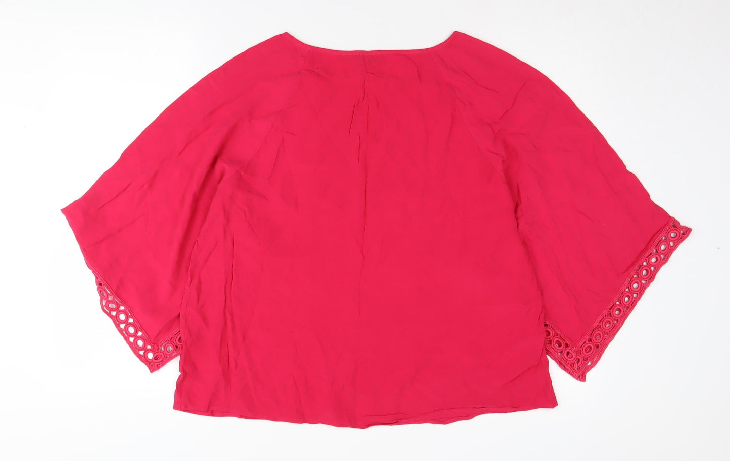 Phase Eight Women's Red Tunic Blouse - Size 18