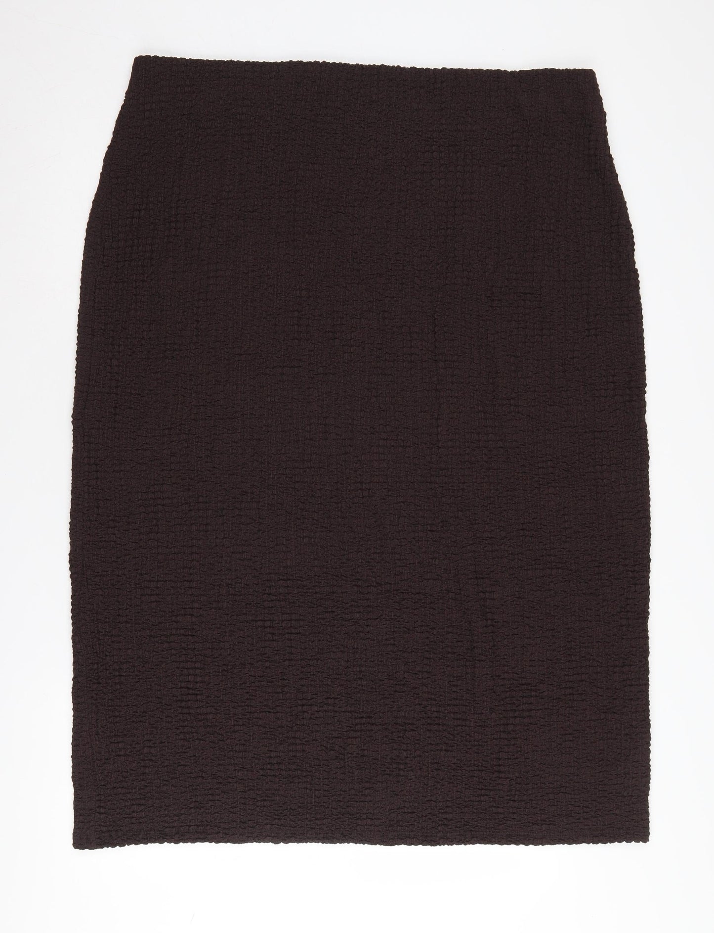 Marks and Spencer Women's Brown Pencil Skirt Size 24