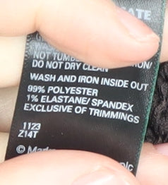 Marks and Spencer Women's Brown Pencil Skirt Size 24