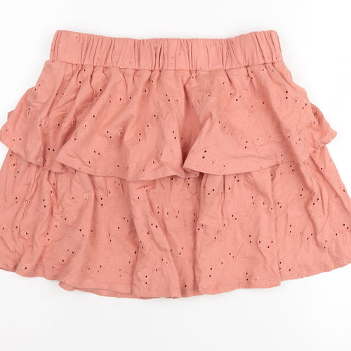ASOS Design Women's Pink A-Line Skirt, Size 10