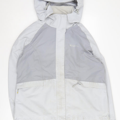 Mountain Warehouse Women's Grey Rain Jacket Size 18