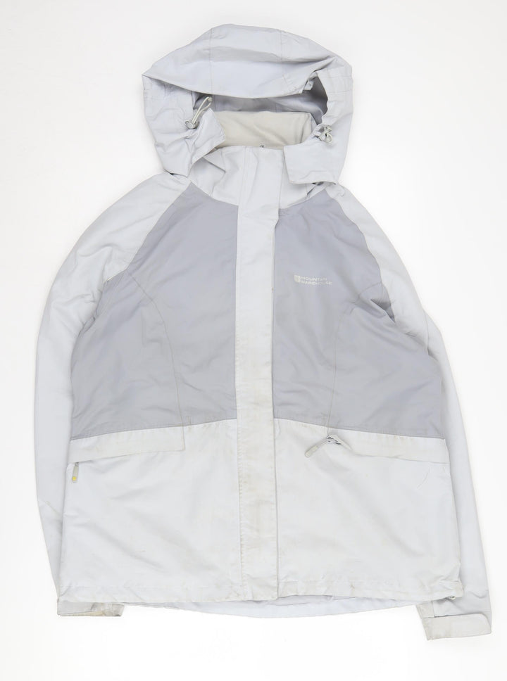 Mountain Warehouse Women's Grey Rain Jacket Size 18