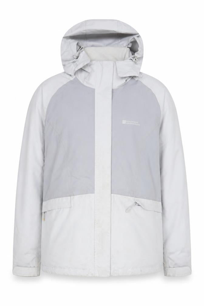 Mountain Warehouse Women's Grey Rain Jacket Size 18
