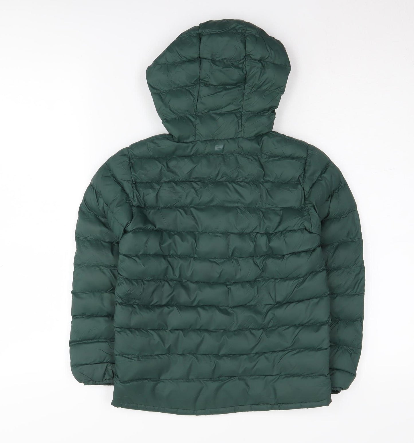 Mountain Warehouse Boys Green Puffer Jacket 7-8 Years Waterproof