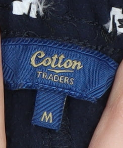 Cotton Traders Women's Navy Jogger M