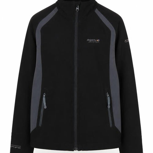 Regatta Boys Black Soft Shell Jacket 11-12 Years