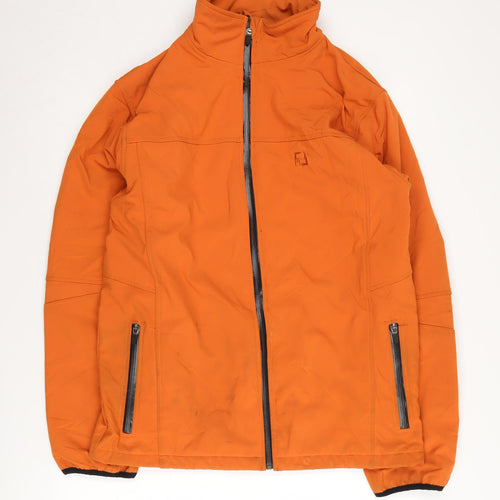 Boy-Cot Men's Orange Windbreaker Jacket M