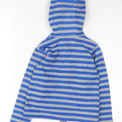 Mountain Warehouse Boys Blue Striped Full Zip Hoodie 5-6 Years