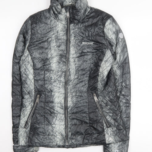 Regatta Women's Black Puffer Jacket, Size 10, Winter Essential