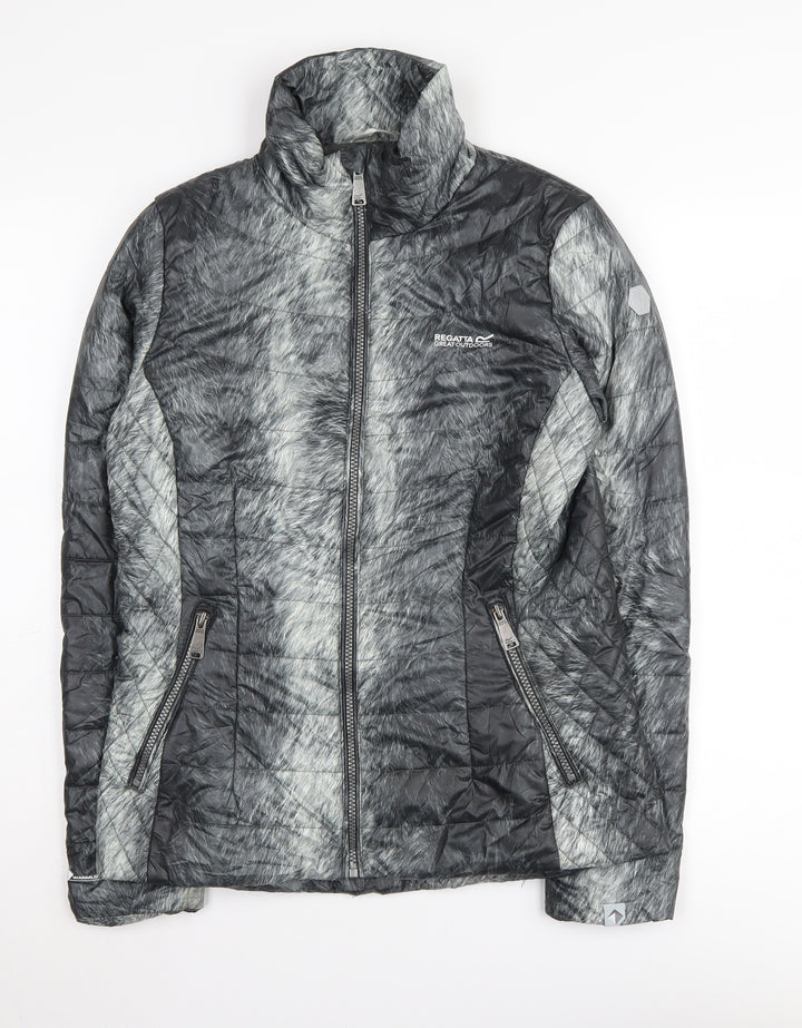 Regatta Women's Black Puffer Jacket, Size 10, Winter Essential