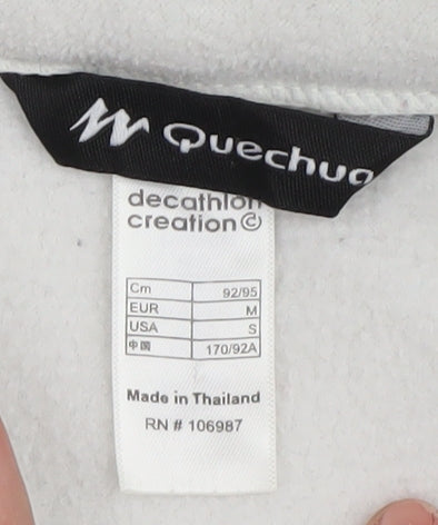 Quechua Women's Grey Fleece Sleeveless Waistcoat Size 12