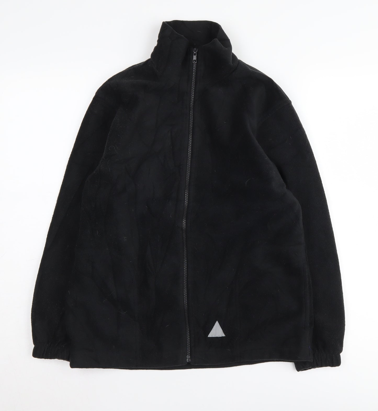Result Unisex Black Fleece Jacket L 10/12 Casual