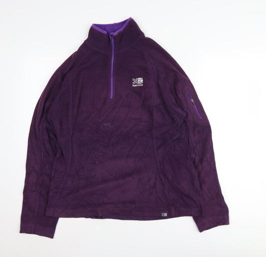 Karrimor Women's Purple Pullover Sweatshirt, Size 14