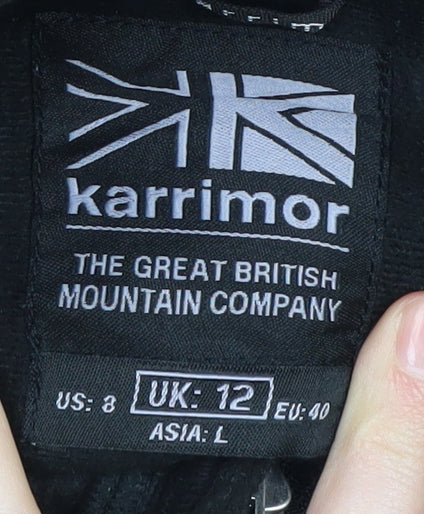 Karrimor Women's Black Fleece Jacket Size 12