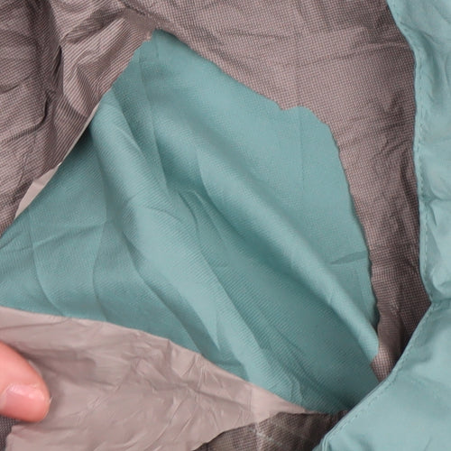 Rohan Women's Green Long Rain Jacket L Waterproof