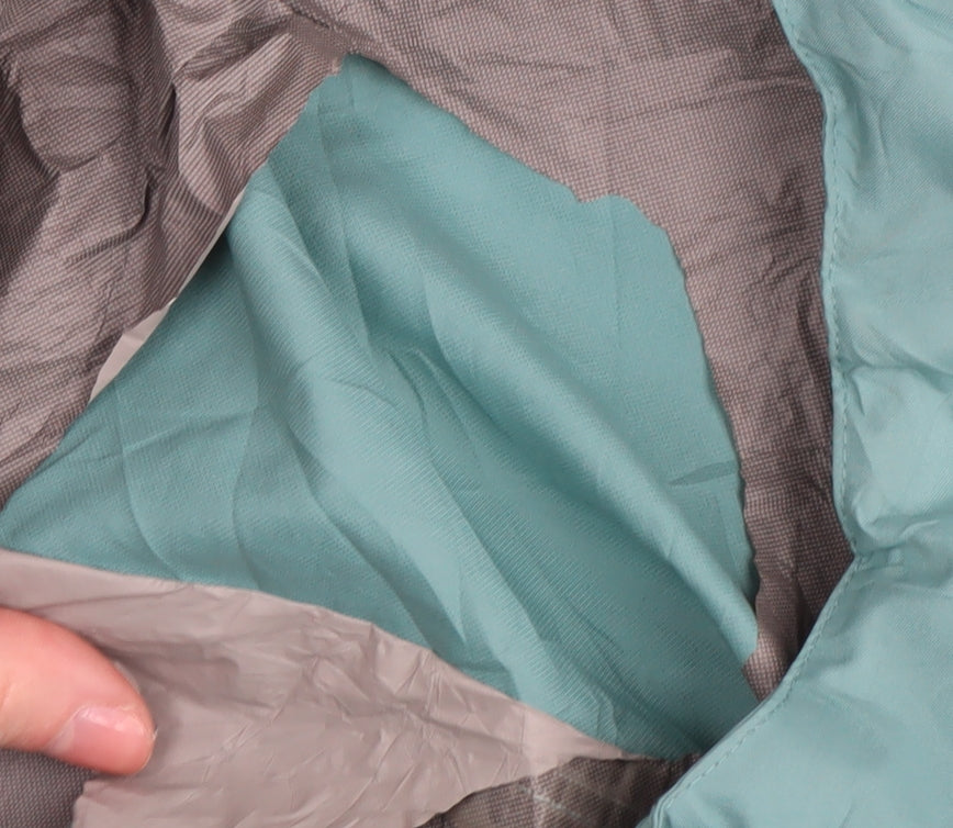 Rohan Women's Green Long Rain Jacket L Waterproof